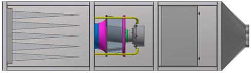 Horizontal filtration system