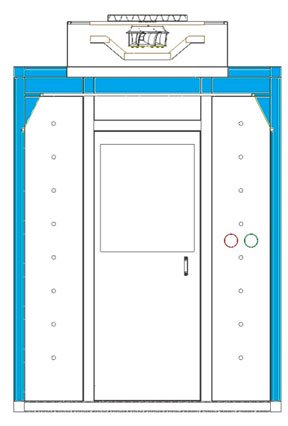 Front pass camera design