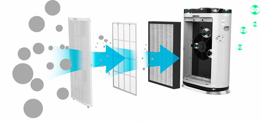 4 etapas de purificación